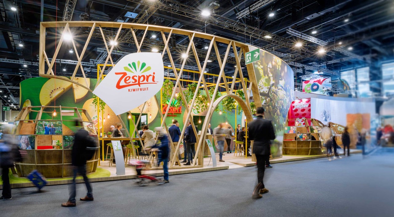 Zespri stand