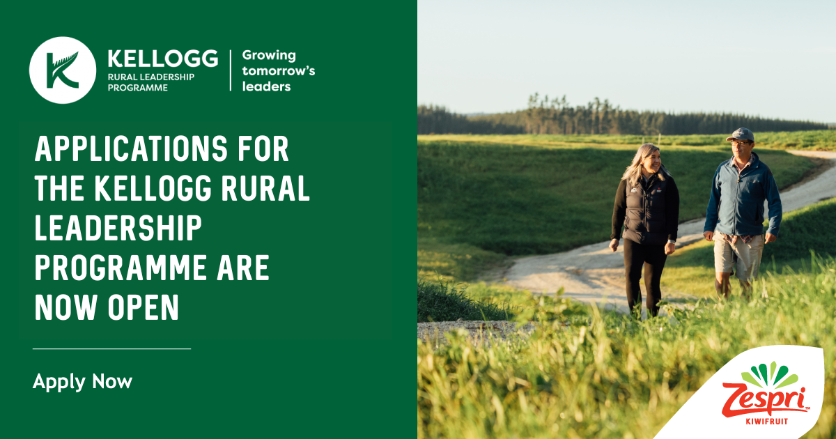 2026 Kellogg Rural Leadership Programme now open