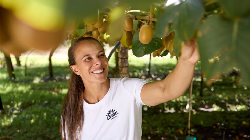 Dame Lisa Carrington Zespri’s first global brand ambassador